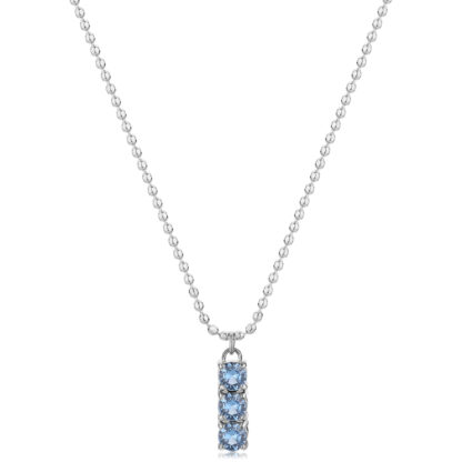 Collana Girocollo DAZZLY con Pendente Light Sapphire