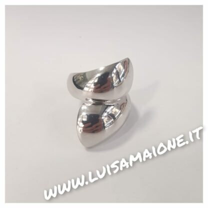 Anello Argento Rodiato Fascia - immagine 4