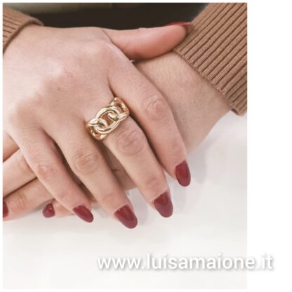 Anello Catena Grumetta - Luisa Maione Selection - immagine 3